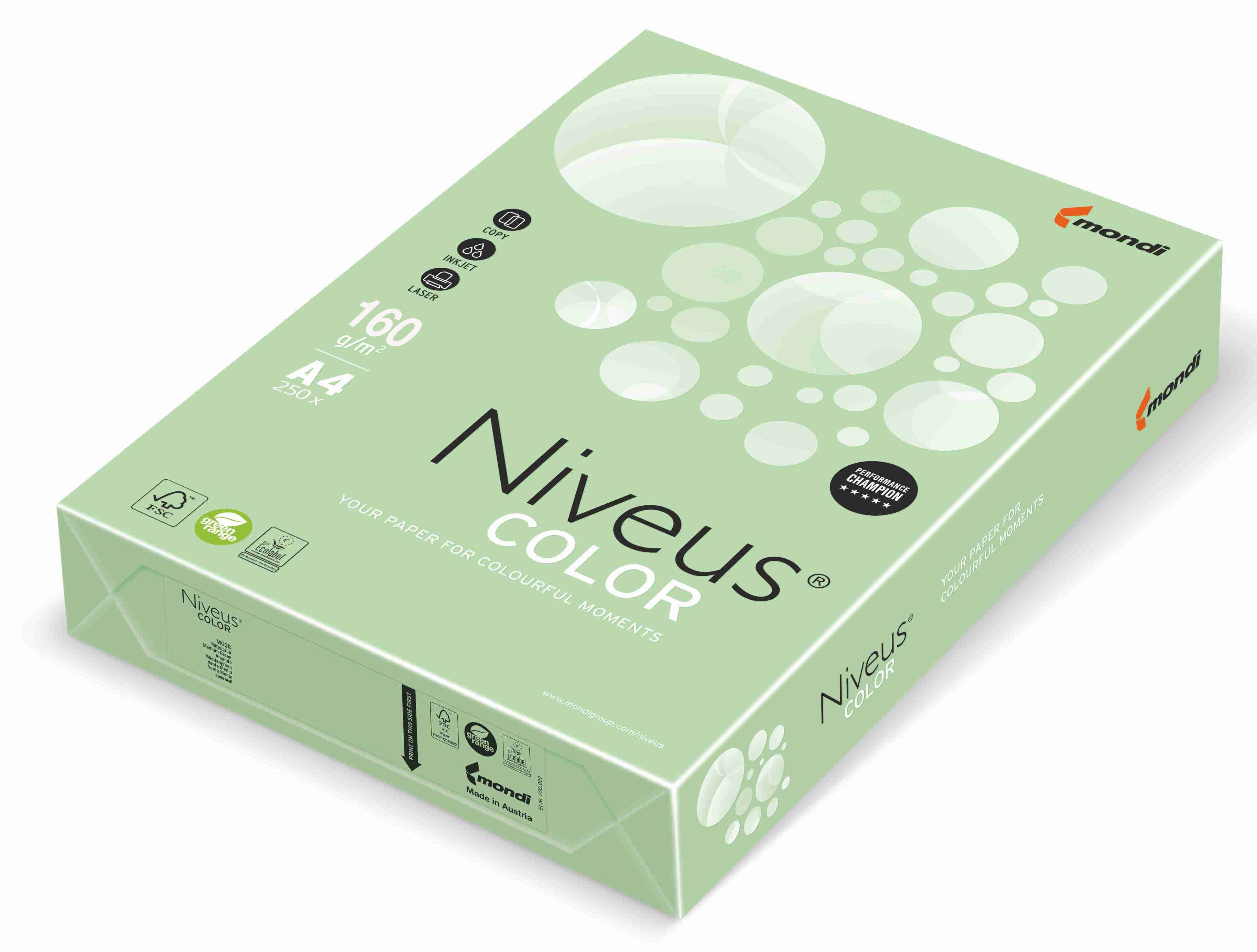CARTON COPIATOR A4 VERDE DESCHIS PAL 160G 250/TOP MG28 NIVEUS CARTON COPIATOR A4 VERDE DESCHIS PAL 160G 250/TOP MG28 NIVEUS